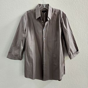 COS men's 3/4 Sleeve shirt size 16 M L